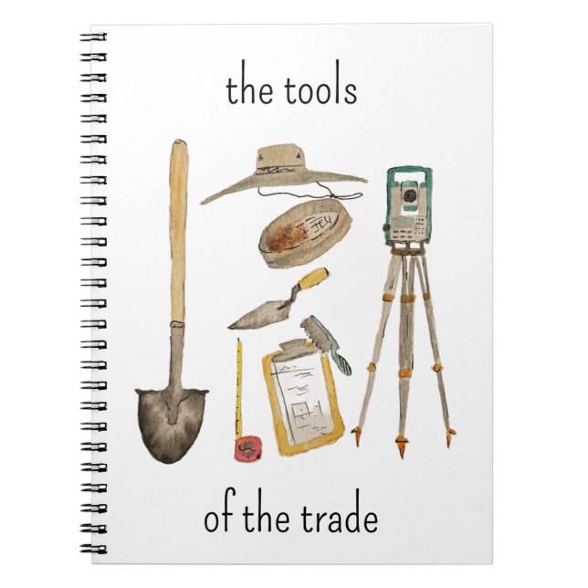 Cuaderno Tools of the Trade Archaeology Notebook (Frente)