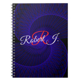 Cuaderno Top Down Dual Funnel Geometric Spiral Notebook