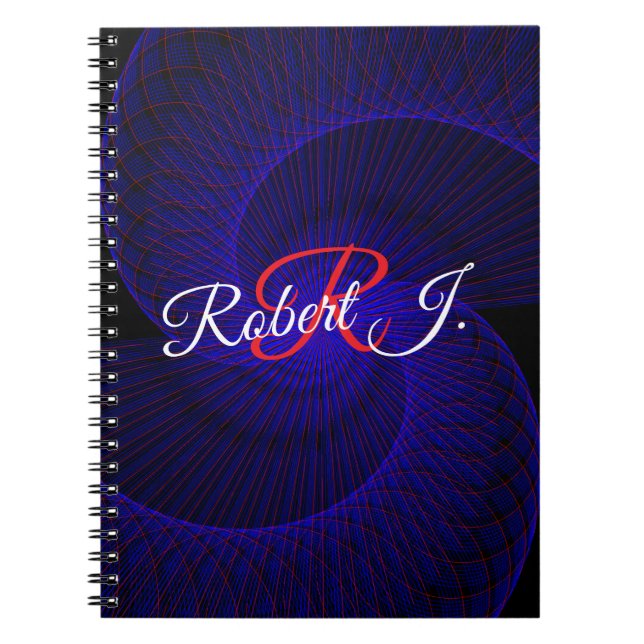 Cuaderno Top Down Dual Funnel Geometric Spiral Notebook (Frente)