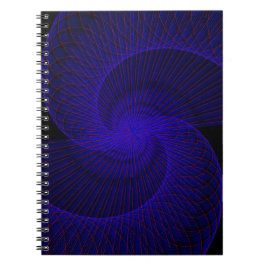 Cuaderno Top Down Dual Funnel Geometric Spiral Notebook