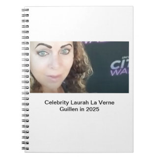 CUADERNO #TOPCELEBRITY #LAURAHLAVERNEGUILLEN 2025