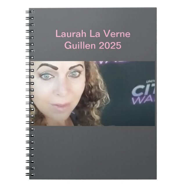 CUADERNO #TOPCELEBRITY #LAURAHLAVERNEGUILLEN 2025 (Frente)