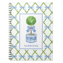 Cuaderno Topiary Chinoiserie Grandmillennial | Personalizad