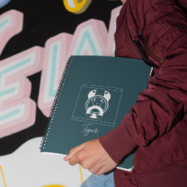 Cuaderno Tora Tiger Zodiac geométrico