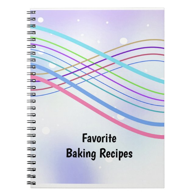 Cuaderno Torbellino Colorido de Cintas (Frente)