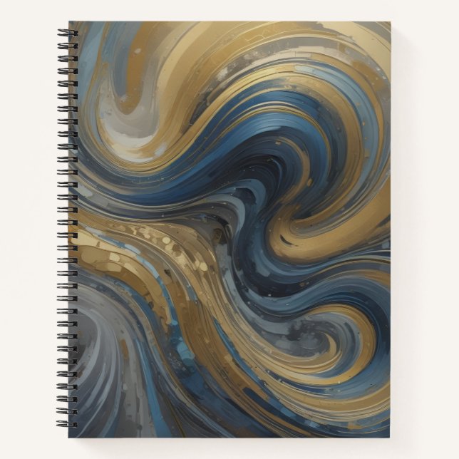 Cuaderno Torbellino Metálico (Anverso)