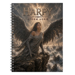 Cuaderno Tormenta de Arpía Aerie Cine Oscuro
