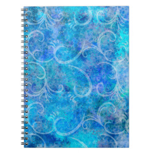 Cuaderno Tormenta de invierno victoriana Filigree Swirls B