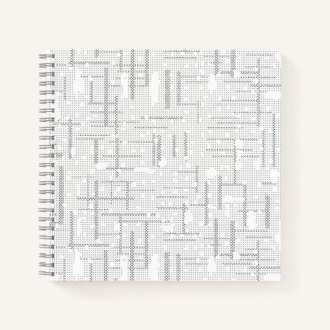 Cuaderno Tormenta desértica, deriva de nieve, bloc de notas (Anverso)