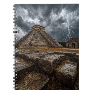 Cuaderno Tormenta sobre Chichen Itza Notebook