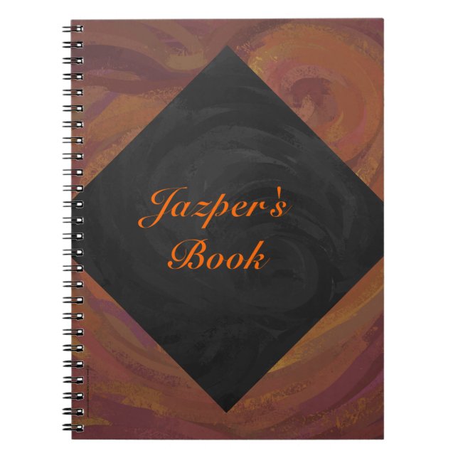 Cuaderno Tornillo de Carmel de Chocolate (Frente)
