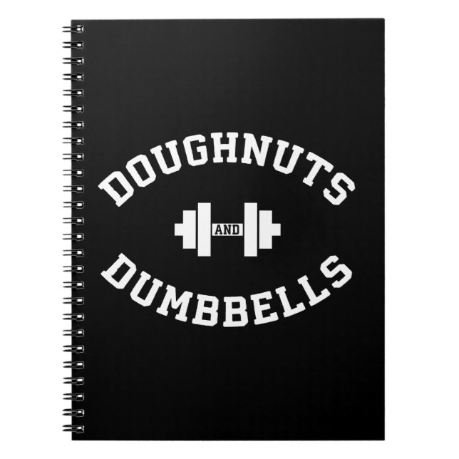 Cuaderno Tornillos De Dumbar Y Doughnut - Divertido Entrena (Frente)