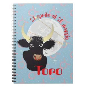 Cuaderno Toro 21 aprile al 20 maggio Taccuino