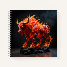 Cuaderno Toro de Fuego Mítico