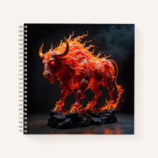 Cuaderno Toro de Fuego Mítico