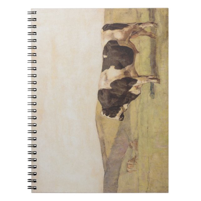 Cuaderno Toro en un paisaje rural (por Ferdinand Hodler) (Frente)