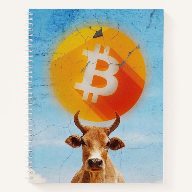 Cuaderno Toro Resistente Bitcoin (Anverso)