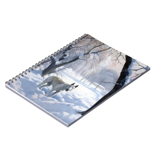 Cuaderno Toro Terrier deja que nieve Navidades (Lado Izquierdo)