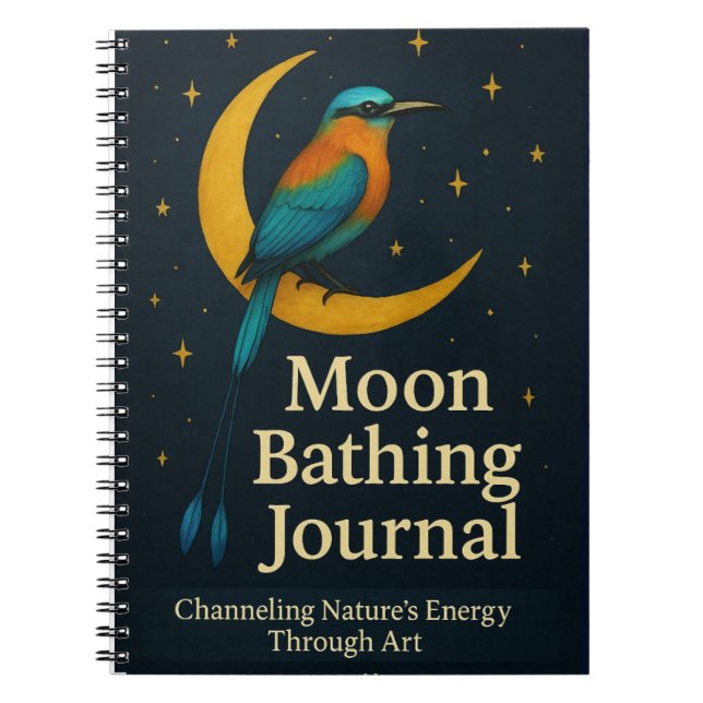 Cuaderno  Torogoz Lunar Ritual Spiral Notebook  (Frente)