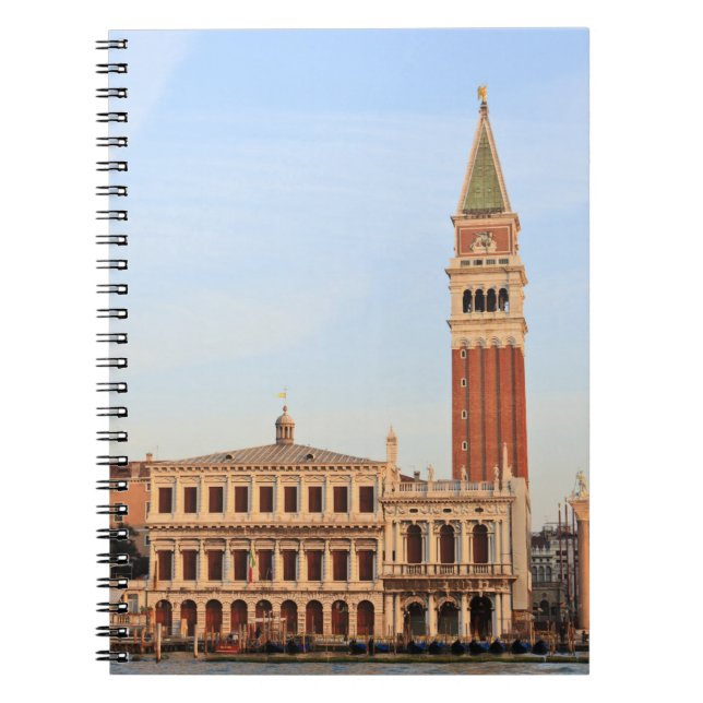 Cuaderno Torre de las Campanas, Plaza de San Marcos, Veneci (Frente)