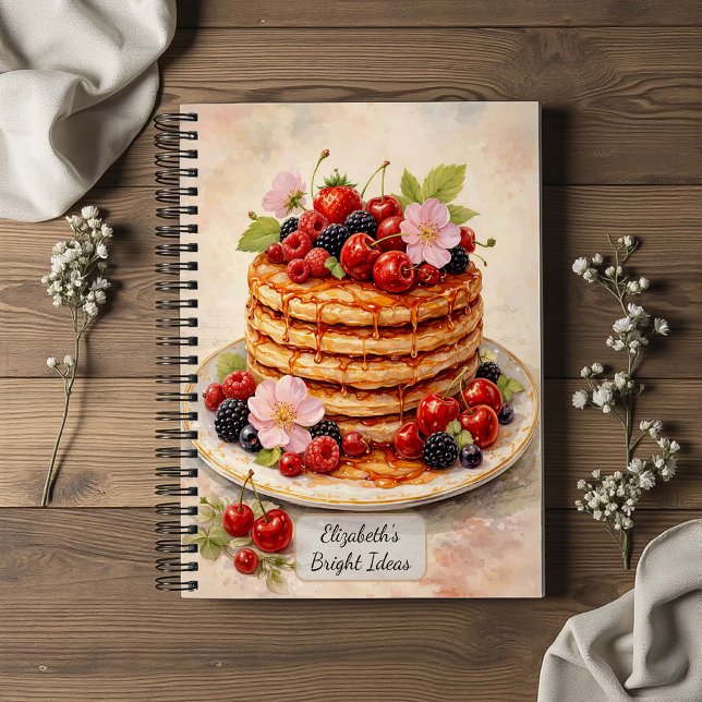 Cuaderno Torre de Panqueques de Frutas del Pasado (Subido por el creador)