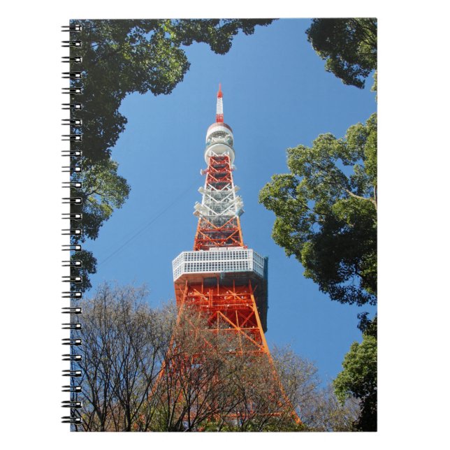 Cuaderno Torre de Tokio, Japón (Frente)