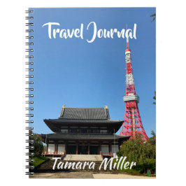 Cuaderno Torre de Tokio y Templo Zojoji