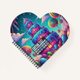 Cuaderno Torre Dulce del Castillo de Caramelo Caprichoso Te