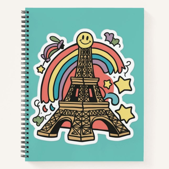 Cuaderno Torre Eiffel (Anverso)