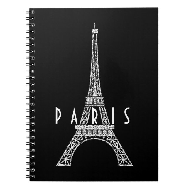 Cuaderno Torre Eiffel de París (Frente)