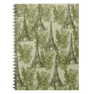Cuaderno Torre Eiffel de París