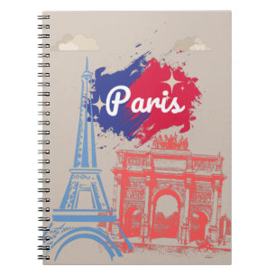 Cuaderno Torre Eiffel de París