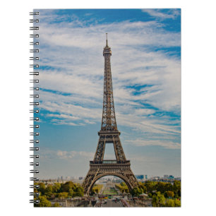 Cuaderno Torre Eiffel en París