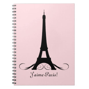 Cuaderno ¡Torre Eiffel J'aime Paris!