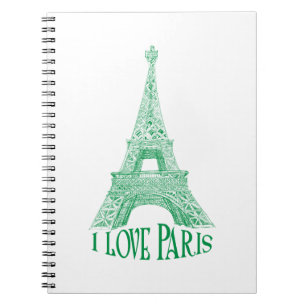 Cuaderno Torre Eiffel. París