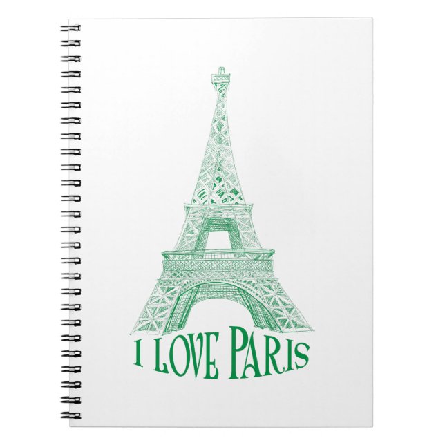 Cuaderno Torre Eiffel. París (Frente)