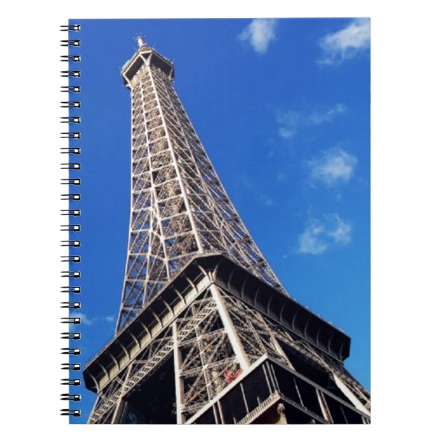 Cuaderno Torre Eiffel París Europa Viaje (Frente)
