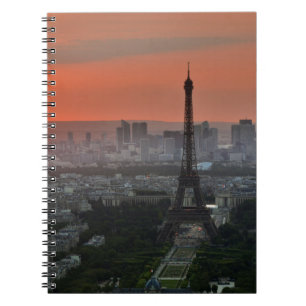 Cuaderno Torre Eiffel París Europa Viajes