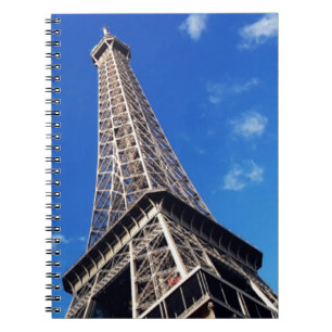 Cuaderno Torre Eiffel París Europa Viajes