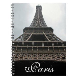 Cuaderno Torre Eiffel París, Francia