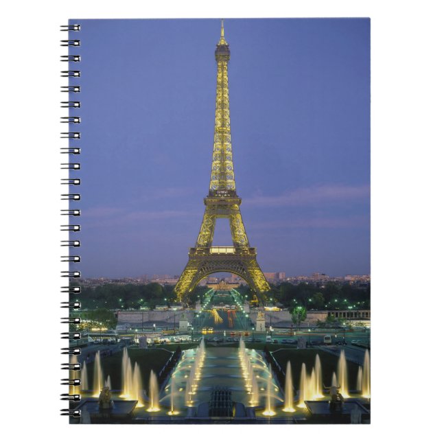 Cuaderno Torre Eiffel, París, Francia 2 (Frente)