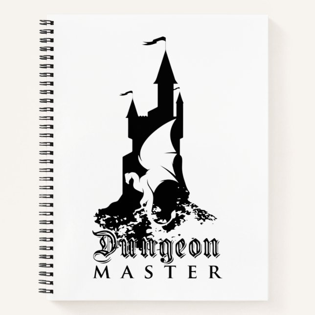 Cuaderno Torre maestra de Dungeon y Dragon (Anverso)