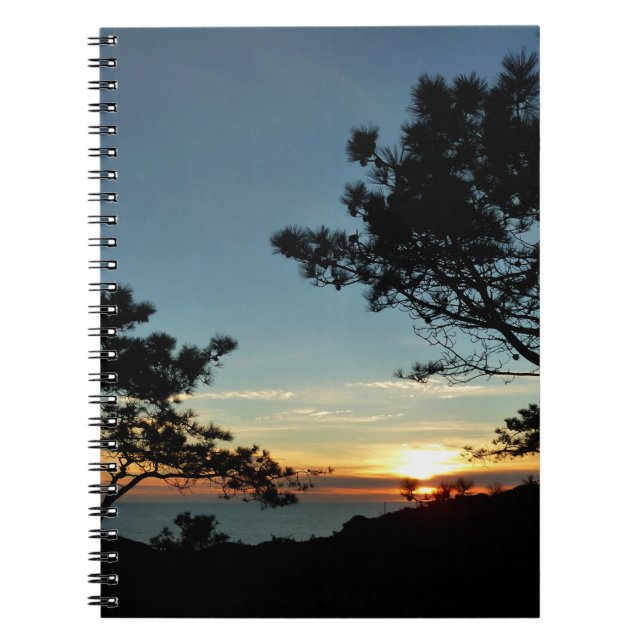 Cuaderno Torrey Pine Sunset III California (Frente)