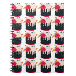 Cuaderno Torta de chocolate Rosa - Gracioso regalo de amant