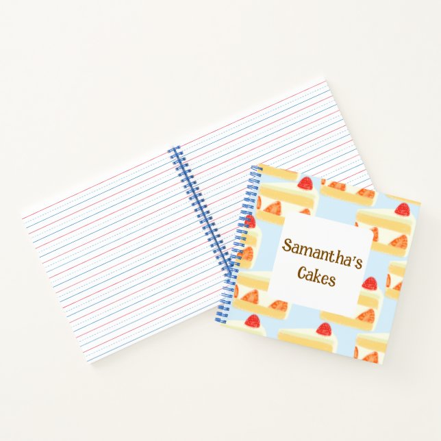 Cuaderno Torta de fresa (Interior)