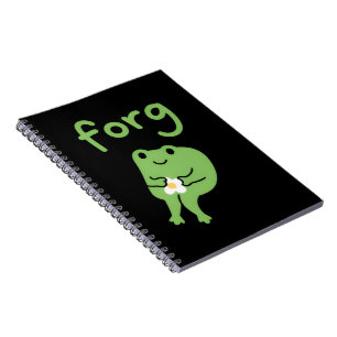 Cuaderno Torta De Rana Kawaii Lindo Meme Estética Linda Olv