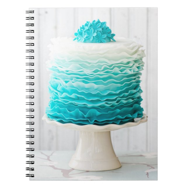 Cuaderno Torta del volante de Ombre (Frente)