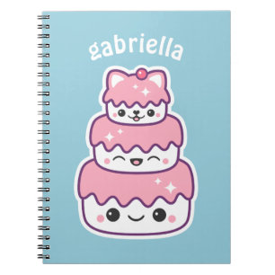 Cuaderno Torta linda del gato del gatito
