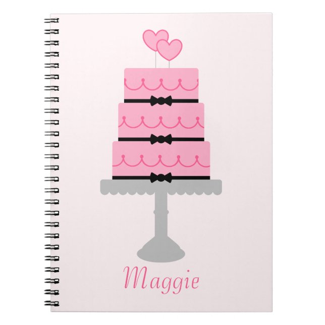 Cuaderno Torta rosada (Frente)
