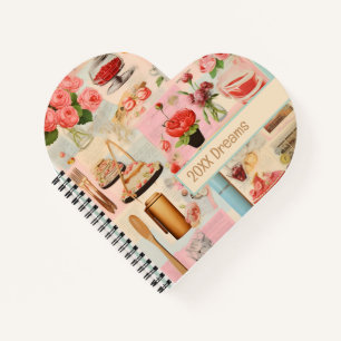 Cuaderno Tortas Super Lindas y herramientas de cocina Sueño